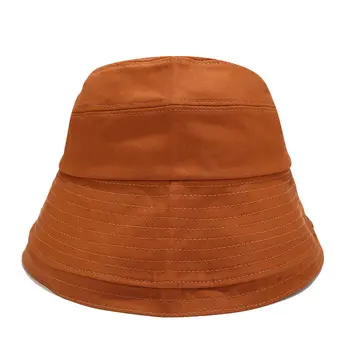 2019 Bavlna Farbou Vedierko Hat Rybár Klobúk vonkajšie cestovné klobúk Slnko Spp Čiapky pre mužov a Ženy 96