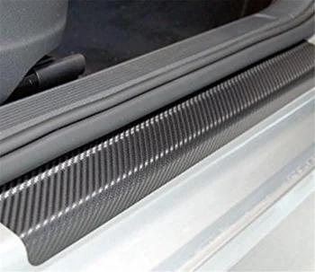 4Pcs auto diely uhlíkových vlákien dvere doska anti-scratch ochrannou fóliou pre BMW X7 X1 M760Li 740Le iX3 i3s i3 635d 120d 120i