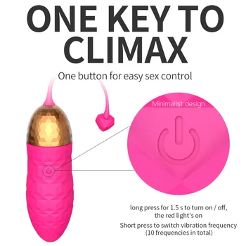 Bezdrôtové Diaľkové Ovládanie Masturbácia, Sexuálne Hračky Pre Ženy Silný Bullet Vaginálny Vibrátor Skok Vajcia Stimulátor Klitorisu Žena