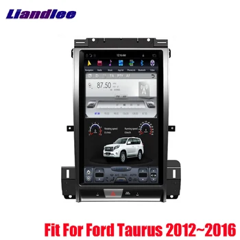 Android Tesla Vertikálna maska Na Ford Taurus 2012-2016 Auto BT Carplay Zrkadlo Prepojenie GPS Navigácia Mapy Fotoaparát Médií