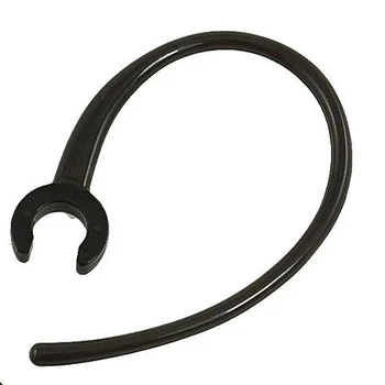 Hot Deal 3 Ks Handfree 5,5 mm Otvor Čierneho Plastu Earhook pre bluetooth Slúchadlá