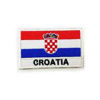 3D Vyšívané EÚ Netherland Chorvátsko Taliansko Nový Zéland Vlajka Patch Šiť Na Oblečenie Remienok Batoh Nálepky DIY Nášivka 8 CM X 5 cm