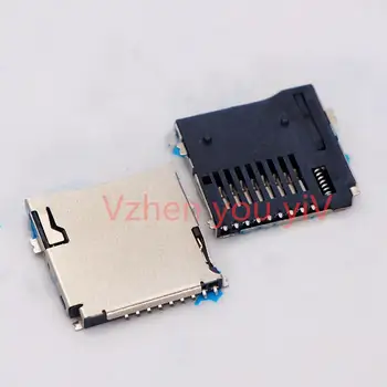 Micro SD kartu, držiak T-Flash TF Karty Držiteľ externé zváranie patch samostatne elastické držiteľa karty push samostatne elastické konektor