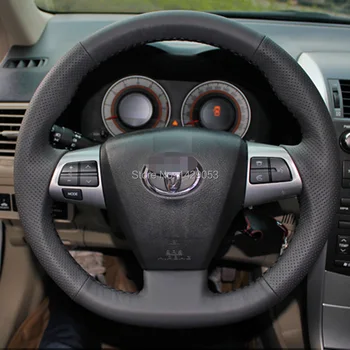 Prípad pre Toyota Corolla 2011 RAV4 2012 rok volant zahŕňa Osobitne vzťahuje na pravej kože DIY riadenia zahŕňa