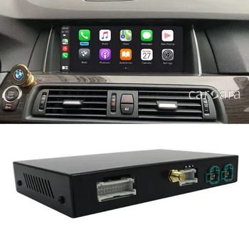 CarPlay Android Auto Zrkadlenie Integrácie zariadenie M6 F06 F12 F13 2012-2016 s NBT systém apple hrať iphone bezdrôtové bluetooth