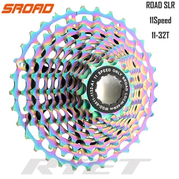 2021 Sroad SLR2 11-32T cassete 11v Ultralight 11 Rýchlosti CNC Freewheel Horský Bicykel 11s K7 11V ozubené koleso Pre Shimano R9100