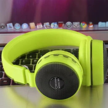 Headset Telefóny, Bluetooth, USB Skladacia Tablet S Rádio-Over-ear Karty Bezdrôtovej S LED Svetlom V4.2 Univerzálne