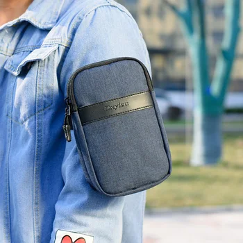 Móda malé mobil tašky pre človeka peniaze pás vrecko vrecko pás pack pre mužov peňaženku, mobilný telefón sac molle motocykel rameno taška
