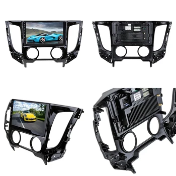 Sinosmart IPS/QLED obrazovke auta gps multimediálne rádio navigácia prehrávač pre Mitsubishi Outlander Sport 2011-/Triton 2010-2019