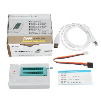 TL866II Plus Univerzálny USB MiniPro USB Programátor pre 15000+IC SPI NAND Flash EEPROM PIC MCU AVR