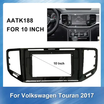 2 Din autorádia Fascia Frame Panel DVD Dash Interiérom pre Volkswagen Tu Ang 2017 GPS Navigácie doska panel Rám Fascias