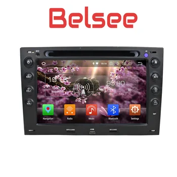 Belsee Android 8.0 Auto Rádio Stereo Autoradio Vedúci Jednotky GPS Navigácie DVD Renault Megane 2003 2004 2005 2006 2007 2008 2009