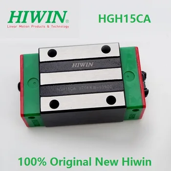 2ks originálne Hiwin železničnej HGR15 -L 900 mm +4pcs HGH15CA lineárne bloky pre cnc