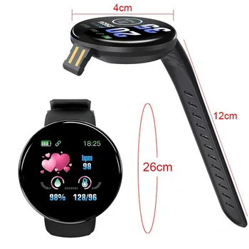 2020 Smart Hodinky Bluetooth Mužov Krvný Tlak Kolo Smartwatch Ženy Smart Vodotesný Náramok Sport Tracker Fo IOS Android