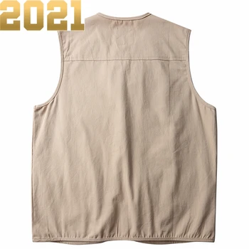 Bez Rukávov Bundy Vojenské Tatical Cargo Vesta 2020 Mens Harajuku Streetwear Vesta Multi Vrecká Hip Hop Vestu Japonskom Štýle