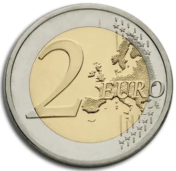 Luxembursko 2012 meny emisie 10. výročie 2 Euro pamätné mince UNC Reálne Skutočné Pôvodná Minca