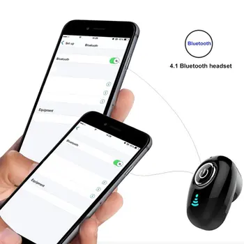 Mini Bezdrôtové Bluetooth Slúchadlá In Ear Stereo Slúchadlá Bluetooth Slúchadlá Slúchadlá pre Smartphony s Bluetooth Slúchadlá