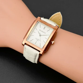 Rose Gold Obdĺžnik, Dámske Hodinky, Luxusné Značky náramkové hodinky pre Ženy, Dievča Módneho Quartz Hodinky Unisex Hodiny Relogio Feminino