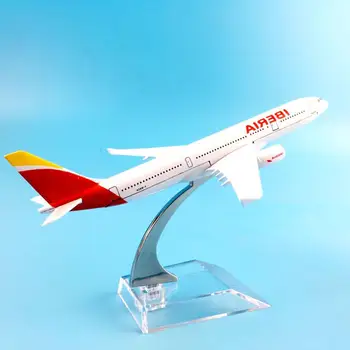 Vliegtuigen Model Metalen Diecast 1:400 Iberia Airbus Model Vliegtuig Model Kinderen Speelgoed