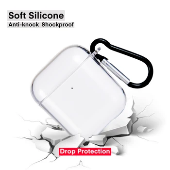 Vtipné List, Slúchadlá Prípadoch pre Apple Airpods Pro Silikónové Shockproof Chránené 1 2 Bluetooth Bezdrôtové Slúchadlá Slúchadlá Zahŕňa