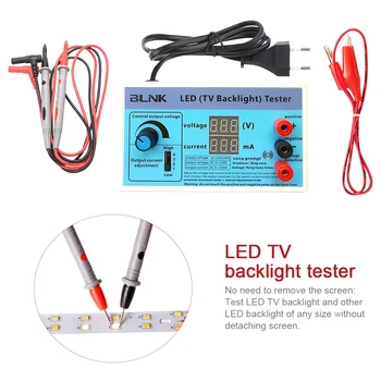 Svetlá Opravy Lampa Perličiek Výstup 0-300V LED TV Podsvietenie Tester na Meranie Nástroj Pásy Zistiť Digitálny Displej LCD So Meter Pero