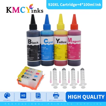 KMCYinks kompatibilný PRE HP 932 933 ink cartridge atramentová náplň sada pre tlačiareň HP officejet 6100 6600 6700 7110 7610 7612 7510 7512 tlačiareň
