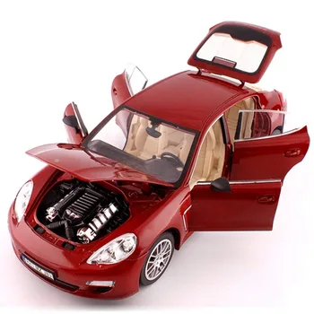 1:18 Diecast Model Auta Panamera Pôvodné Športové Auto Môžete Otvoriť Dvere Vysoká Simulácia Predať Dobre Kolekcie Darček Ornament