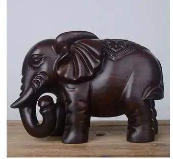 Slon ozdoby sú ako domáce dekorácie eben rezbárstvo bezpečnosť Najlepšie priania Dekoratívne Ozdoby