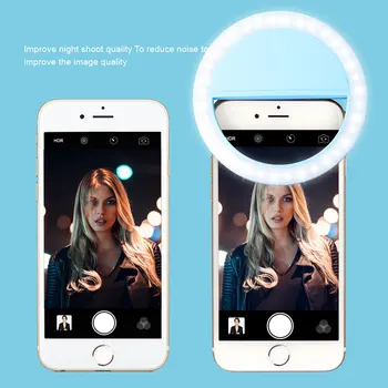 Led Selfie Krúžok Svetlo Novinka Make-Up Svietidiel, Led Selfie Lampa Mobilné Telefóny Foto Nočné Svetlo Led Zrkadlo Neónový Nápis Selfie Krúžok