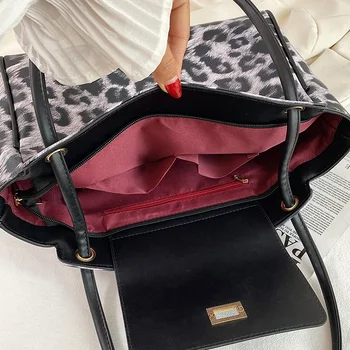Móda Veľké Zvieracie Vzory Tote Bag Luxusné Kožené Kabelky Dizajnér Bolsos Para Mujer Veľké Shopper Ramenný Crossbody Taška Ženy