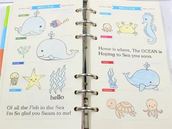 Morské Zvieratá Jasné, Transparentné Silikónové Známky pre DIY Scrapbooking/Karty Tvorby/Deti Zábavné Dekorácie Dodávky