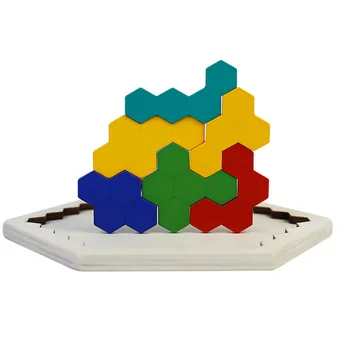 Drevené Hračky, Puzzle Skladačka Rada Geometrického Tvaru Dieťa Montessori Hračky Vzdelávacie Inteligencie, Hračiek Mozgu Teaser Deti Darček