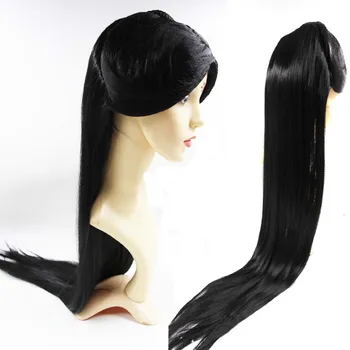 Tvarované black dávnych vlasy cosplay pre ženy starovekej čínskej princeznej vlasové produkty halloween cosplay festival cosplay vlasy