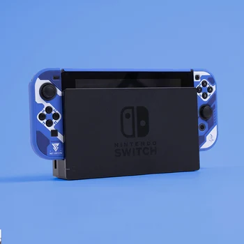 Cool Blue Ochranný plášť Pre Nintendo Prepínač Plný Joycon Radič Pevného Krytu Prípade NS Box Pre Nintendo Prepínač Príslušenstvo