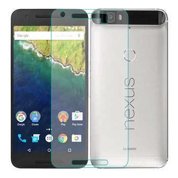 2.5 D Pre Google Nexus 6P Tvrdené Sklo Originál 9H Vysoko Kvalitný Ochranný Film nevýbušnom Screen Protector pre Nexus 6P