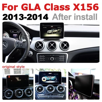 Auto Android Rádio GPS Multimediálny prehrávač Pre Mercedes Benz GLA Triedy X156 2013 NTG stereo HD Obrazovky Navigačné koliesko Navi Médií