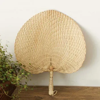 Čínsky Štýl, Ručné Palm Fanúšikov Prírodné Ručné Tkanie Palmového Lístia Ventilátor Domova Vintage Pohode Ventilátor Leto V Pohode Pomôcť