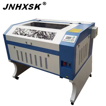 JNHXSK jinan 80W laserového výkonu laserové rytie stroj s Ruida systém kontroly 600x900mm počítač numerické CO2 rozhranie UB2.0