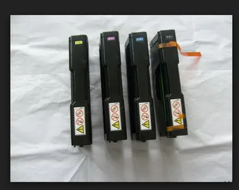 4pcs/veľa!DHL zadarmo Poštovné!!! Kompatibilný Farebný Toner cartridge pre Ricoh Aficio SP C220/221/222,najvyššej kvality