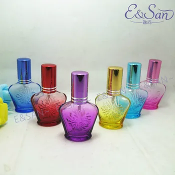 P52-10 ML sprej farba chryzantéma-tvarované parfum sklo postrekovačom prázdnu fľašu 100KS/VEĽA