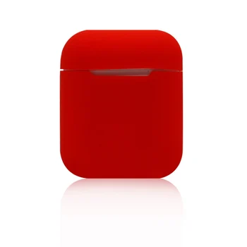 5 ks Mäkké Silikónové puzdro Pre Apple Airpods Shockproof Kryt Pre Apple AirPods Slúchadlá Prípadoch Ultra Tenké Chránič Prípade, 5 Farieb
