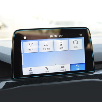 Pre Ford Focus 4. 2018 2019 Auto Automobilovej Navigácie GPS Obrazovky Monitora Ochranné Kalené Sklo, Film, Nálepky, Interiérové Doplnky