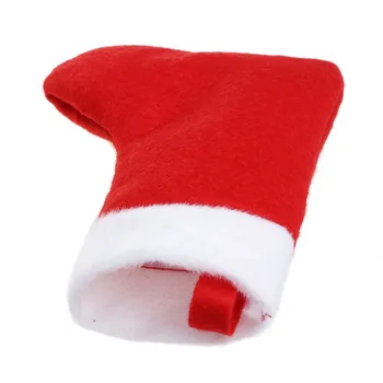 2020 Hot Vianočné Dekorácie Pre Domov Stolový Nôž Vidlička Vianočné Ponožky Tvar Vidlička, Nôž obale Skladovanie Zahŕňa Taška D36JL24