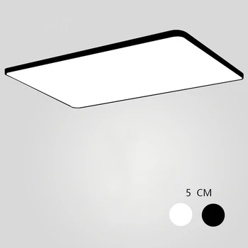Ultra-tenký štvorec LED stropné osvetlenie stropné svetlá pre obývaciu izbu lustre Strop haly moderné stropné svietidlo