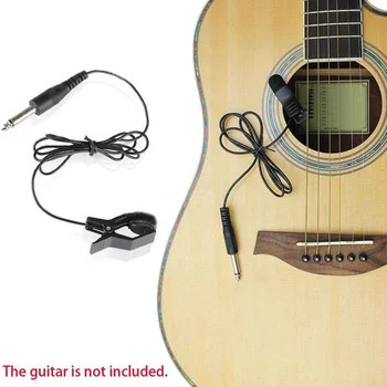 10pcs Profesionálne Gitaru Akustickú Klip Na Pickup Piezoelektrické Kontakt Mikrofón Univerzálny ENA88