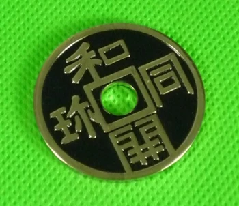 Doprava zadarmo! 7 ks/veľa Japonsko Staroveké Mince (ako Morgan dolár veľkosť) - Mince Kúzla/Rekvizity,Príslušenstvo,elementary meditation,zblízka