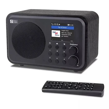 WiFi Internetové Rádiá WR-336N Prenosné Digitálne Rádio s Nabíjateľnou Batériou, Bluetooth Prijímač