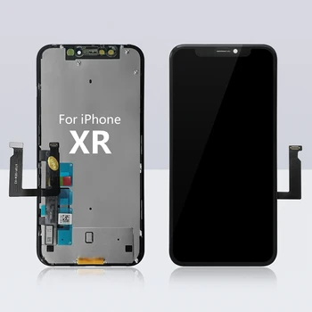 LCD Displej pre iPhone XR Displej Mobilného Telefónu 6.1-Palcový OLED Nahradenie Stlačte tlačidlo Displeja 1792X828