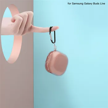 Slúchadlá Ochranný Kryt, Mäkké TPU Shockproof Slúchadlá obal pre Samsung Galaxy Puky aktívne Bezdrôtové Slúchadlá Ochranné puzdro