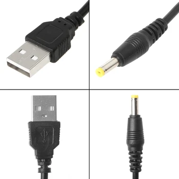 2021 Nový USB Mužov a 4.0x1.7mm 5V DC Barel Konektor Napájacieho Kábla Konektor pre Nabíjanie Kábel